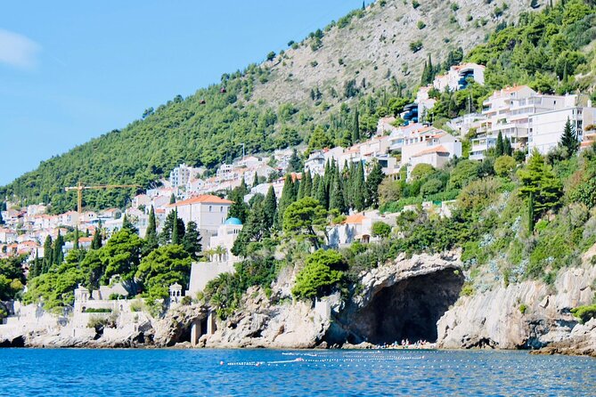 50-minute Panoramic Cruise of Dubrovnik with English Audio Guide - St. Jacob’s Beach and the quieter edge of town