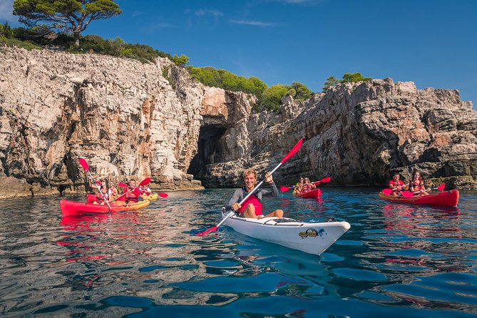 Adventure Dalmatia - Sunset Sea Kayaking & Snorkelling Dubrovnik - Betina Beach for swimming and snorkelling
