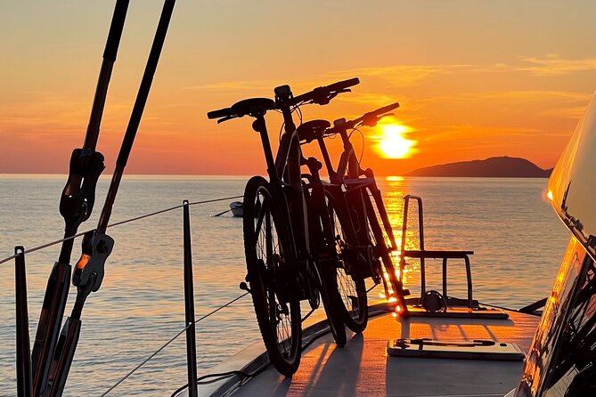 Adventure Sailing 4 Night Dubrovnik Cruise on the Huck Finn Cat - A small boat with a flexible rhythm