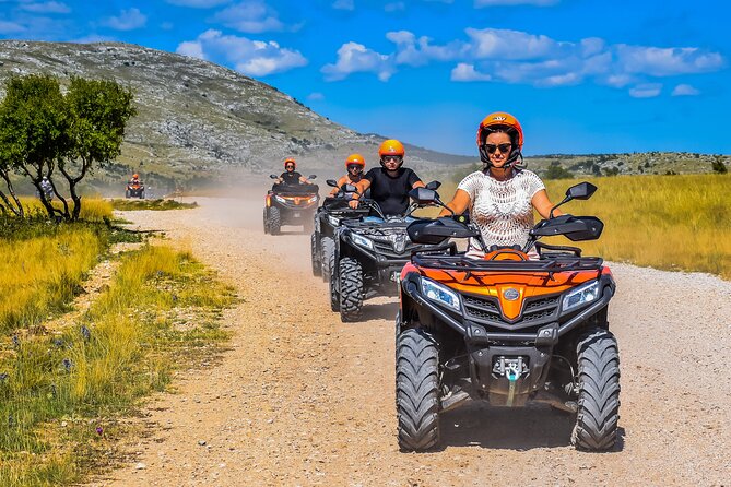 ATV Dinara Mountain tour with picnic - Leaving Split for Rumin and the quad base
