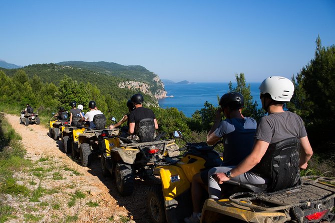 Atv-Quad Safari Kojan Koral with Transport from Dubrovnik - Rocks, coastal views, and the return ride