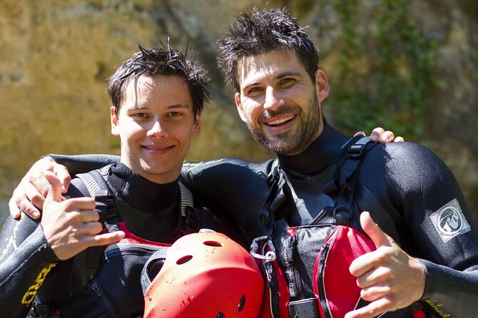Basic Canyoning on Cetina River from Split or Zadvarje - Gubavica waterfall and the rope descent
