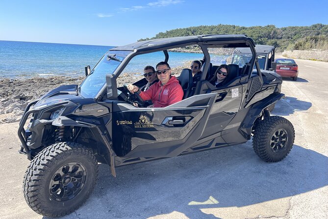 Best of Korcula island winery's by 4X4 Canam buggys with lunch - Key points at a glance