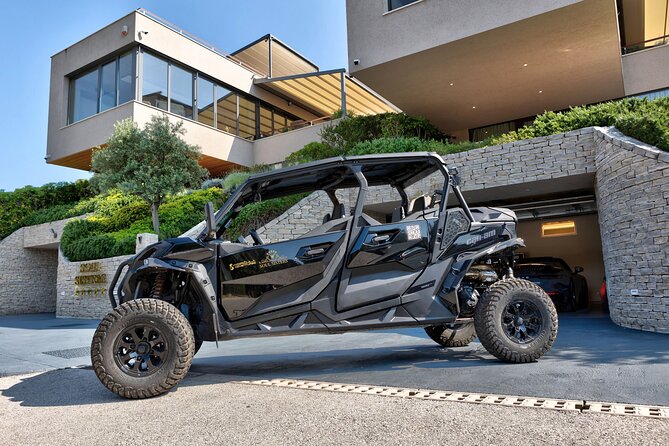 Best of Korcula island winery's by 4X4 Canam buggys with lunch - Starting in Korcula Old Town at 10 a.m.