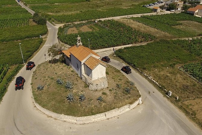 Best of Korcula island winery's by 4X4 Canam buggys with lunch - Lunch at a private family vineyard estate