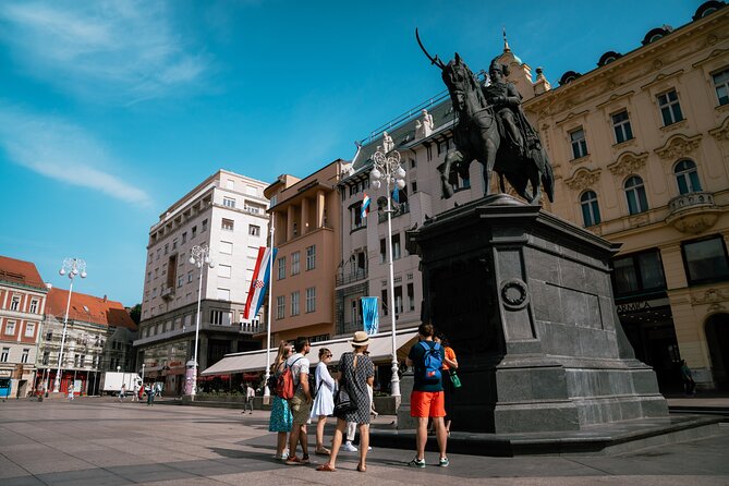Best of Zagreb with the WW2 Tunnels - Ban Jelačić Square: Zagreb’s natural starting point