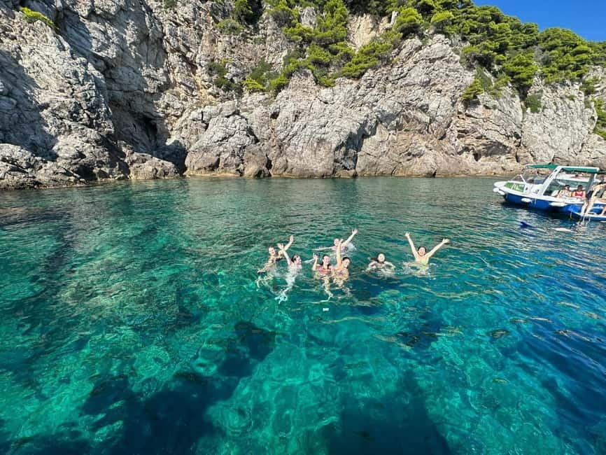 Blue Cave-Green caves-Lopud Sandy beach - tour with drink - Koločep’s caves are the reason to go