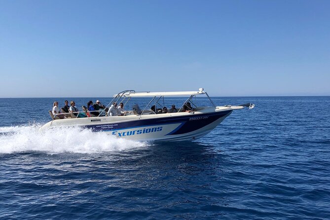 Blue Cave & Vis Island speedboat tour from Hvar - Stiniva Cove brings cliffs and clear water