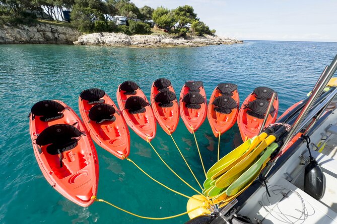 BOAT & KAYAK! Sea Adventure - Snorkeling & Cliff Jumps - Photos, guides, and group size