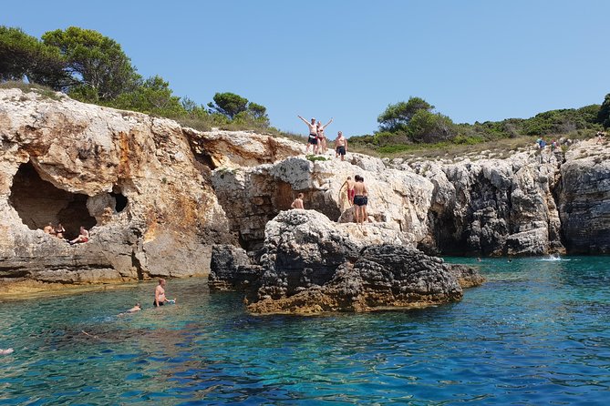Boat tour swimming snorkeling south Istria Kamenjak Premantura - From Verudela to the southern tip of Istria