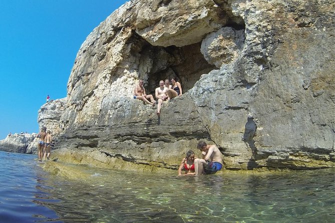 Boat tour swimming snorkeling south Istria Kamenjak Premantura - Porer lighthouse and the Ice Bays