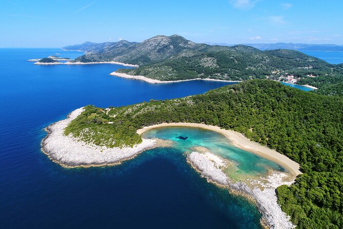 Boat Tour to Mljet National Park & 3 Islands - A brief look at Blace Beach near Saplunara