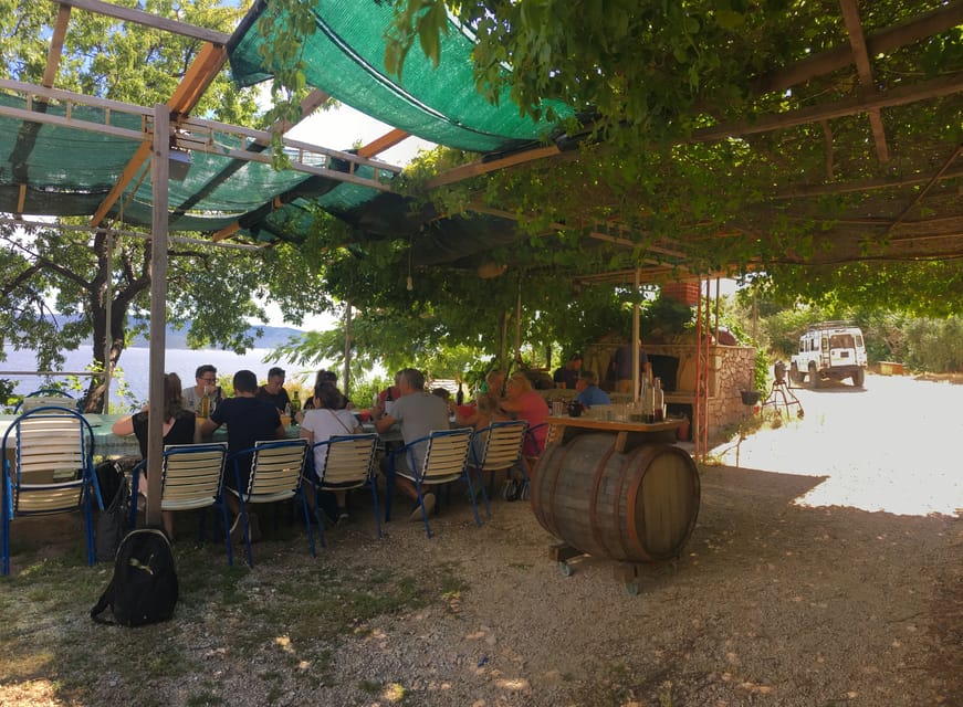 Brač: Island Exploration Tour by Four-Wheel Drive Jeep - Zlatni Rat: bring swimwear, but watch the clock