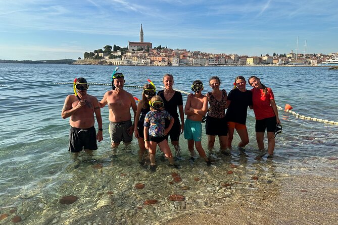 BUBA-Kayak Tours Rovinj FREE-drinks,pictures,snorkeling equipment - The cliffs and optional jumps