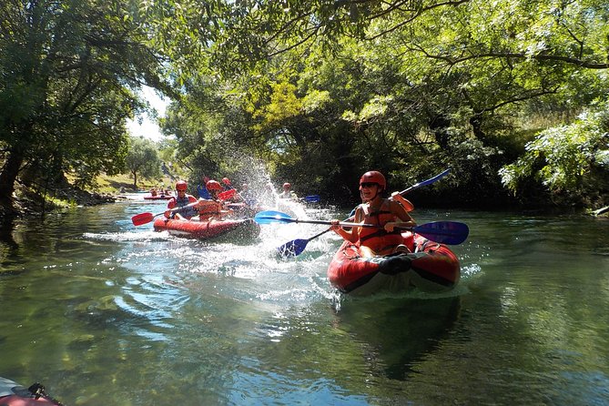 Canoe safari / rafting on river Zrmanja - Paddling into Zrmanja Canyon