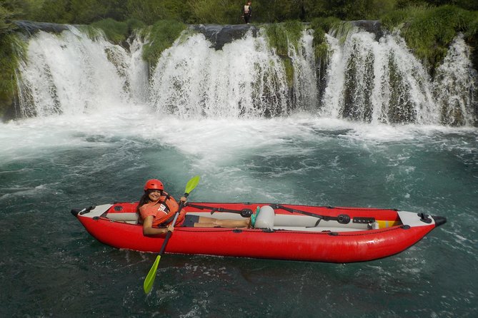 Canoe safari / rafting on river Zrmanja - The guide support makes the route easier