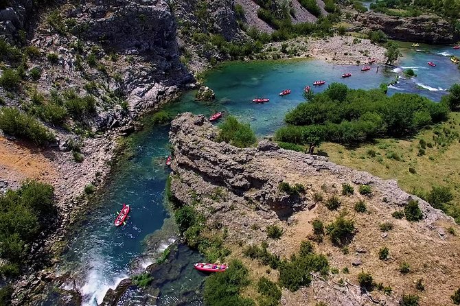 Canoe safari / rafting on river Zrmanja - The canyon is the reason to choose this tour