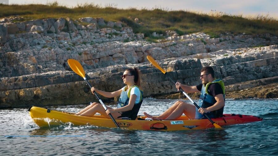 Cape Kamenjak: Kayak Tour with Cave Experience - What the $77 price really covers