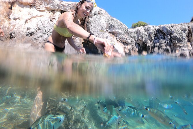 Cave exploring by kayak - The cave swim, not a kayak ride inside