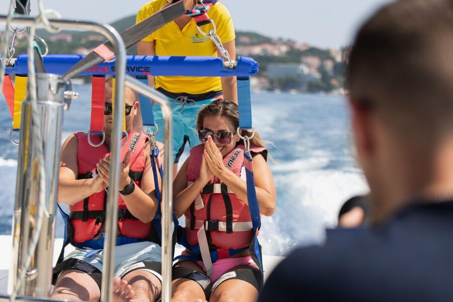 Cavtat: Parasailing - What the one-hour booking really means