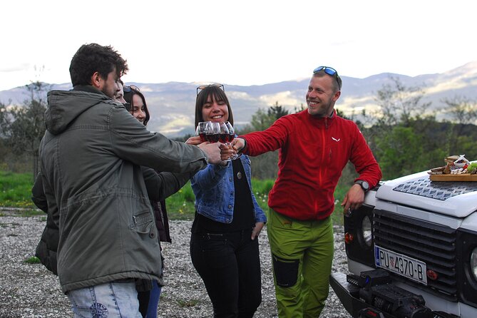 Central Istria Gastro and Off Road Half-Day Private Guided Tour - Borut turns the final hour into a regional tasting