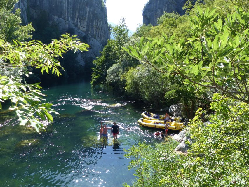 Cetina River: Rafting and Cliff Jumping Tour - Why the Cetina River works so well for a day outdoors
