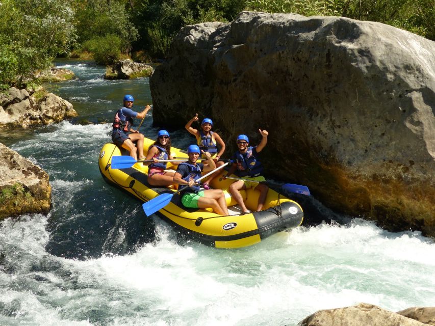 Cetina River: Rafting and Cliff Jumping Tour - The 10-minute safety briefing and equipment check