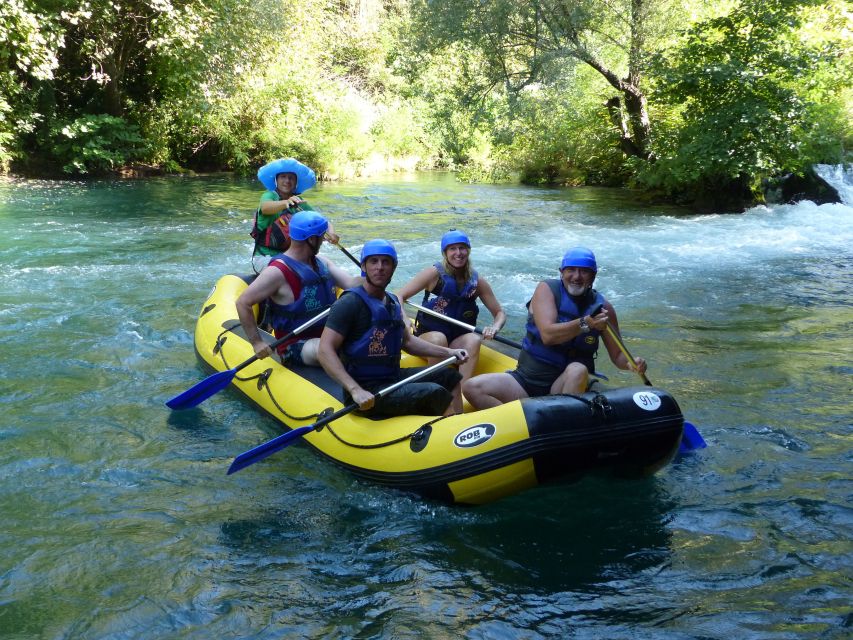 Cetina River: Rafting and Cliff Jumping Tour - Finishing at the small beach