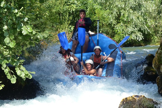 Cetina River Rafting Half-Day Trip and Optional Pickup from Split - What happens during the three-hour rafting trip