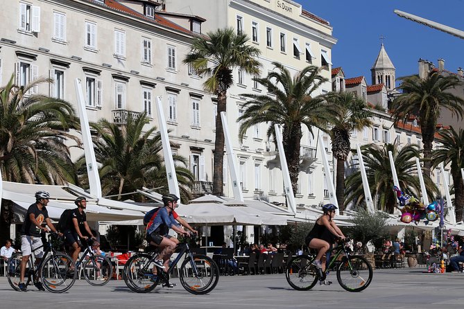 City Bike Tour of Split - Old-town streets, the fish market, and the National Theatre