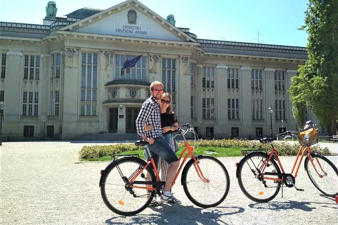 Classic Zagreb Bike Tour - St. Mark’s Church and the Upper Town climb