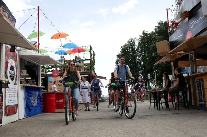 Classic Zagreb Bike Tour - The National Theatre and Lower Town squares