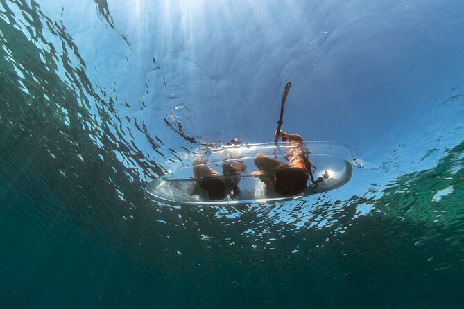 Clear Kayak Tour to Canyon, Island Cliffs & small Cave - The small sea cave is a short finale