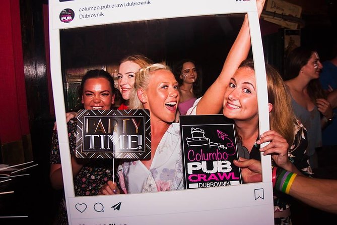 Columbo Pub Crawl Dubrovnik - Key points at a glance