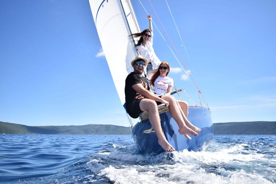 Cres: Sailing Experience Day-Trip - Grabrovica and the Silver Lagoon