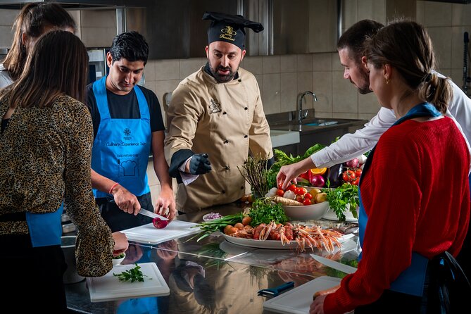 Culinary Experience – Cooking Class & Walking Tour Split - Cooking in a five-star hotel kitchen