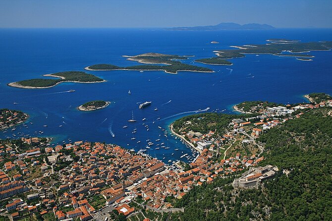 Dalmatian route - Panoramic flight over Brač, Hvar, Šolta & Split from Brač - Key points at a glance