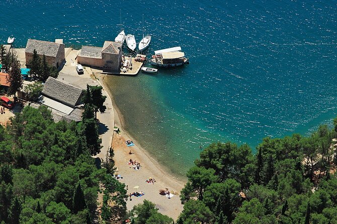 Dalmatian route - Panoramic flight over Brač, Hvar, Šolta & Split from Brač - Vrboska, Jelsa, and Starigrad from above