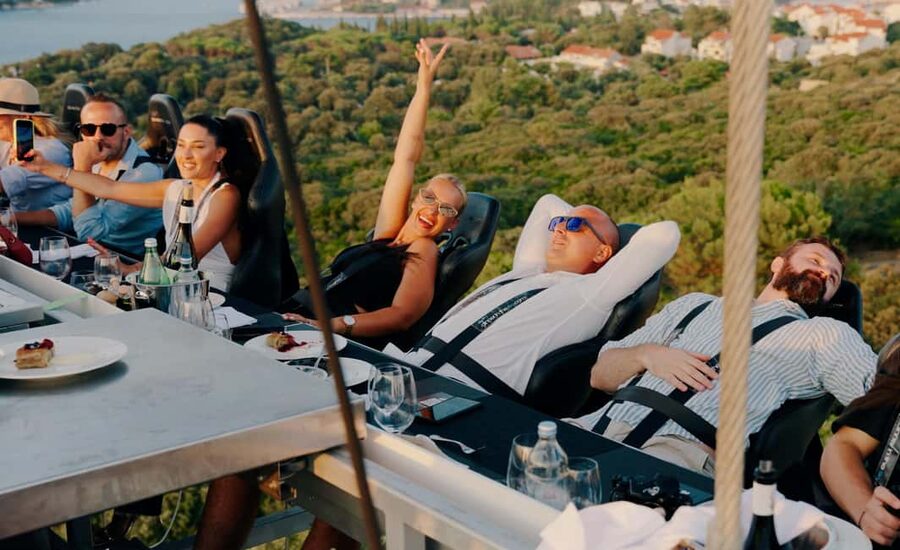 Dinner in the Sky Dubrovnik - Is $137 a fair price?