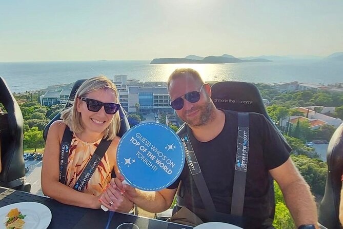 Dinner in the Sky Dubrovnik - Dine 50m above ground - Food, wine, and the cooking show
