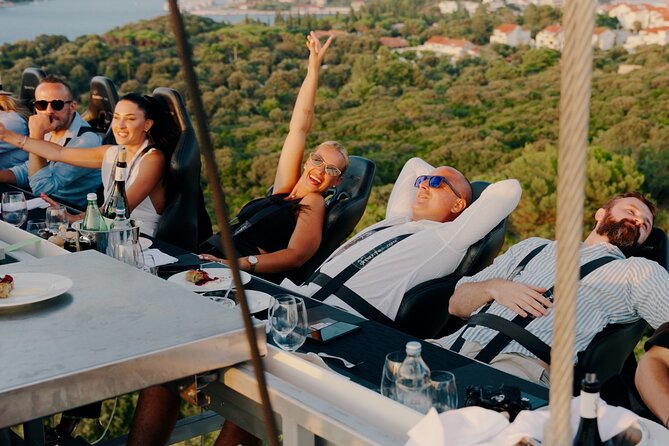 Dinner in the Sky Dubrovnik - Dine 50m above ground - Is $156.89 a fair price?
