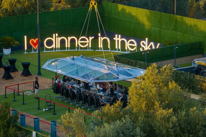 Dinner in the Sky Dubrovnik - Dine 50m above ground - The climb and the first view