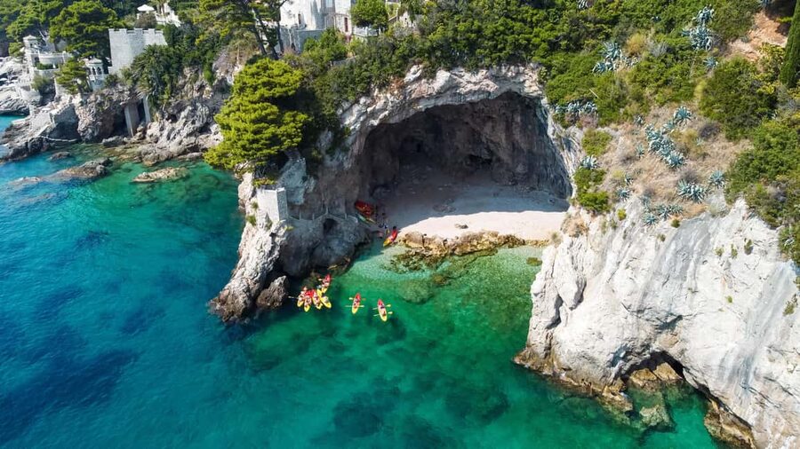 Dubrovnik: 2 or 3-Hour Morning Kayaking & Snorkeling Tour - The 3-hour route: Lokrum and more open water