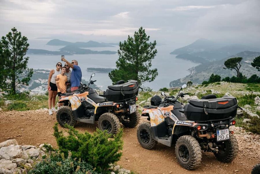 Dubrovnik: 3-hour ATV Safari Tour with Hotel Transfers - Tackling the off-road section toward Mount Srđ