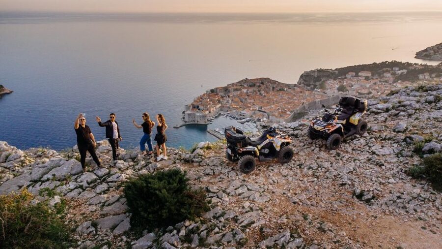 Dubrovnik: 3-hour ATV Safari Tour with Hotel Transfers - From Srebreno into traditional villages