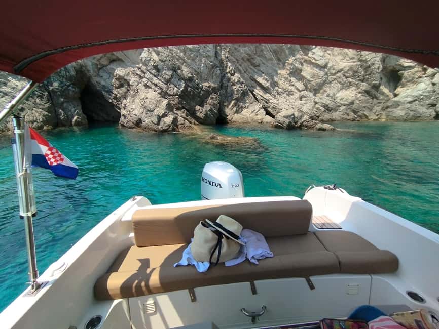Dubrovnik: All-inclusive Islands and Caves Private Boat Tour - Šipan and Suđurađ for a slower lunch break