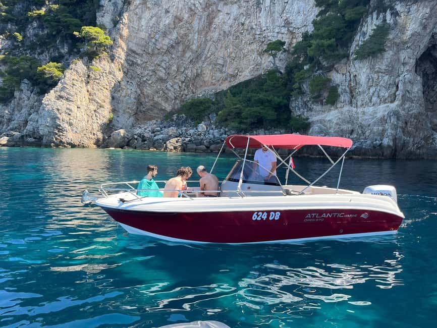Dubrovnik: All-inclusive Islands and Caves Private Boat Tour - Sikirica Cove gives the day a peaceful finish