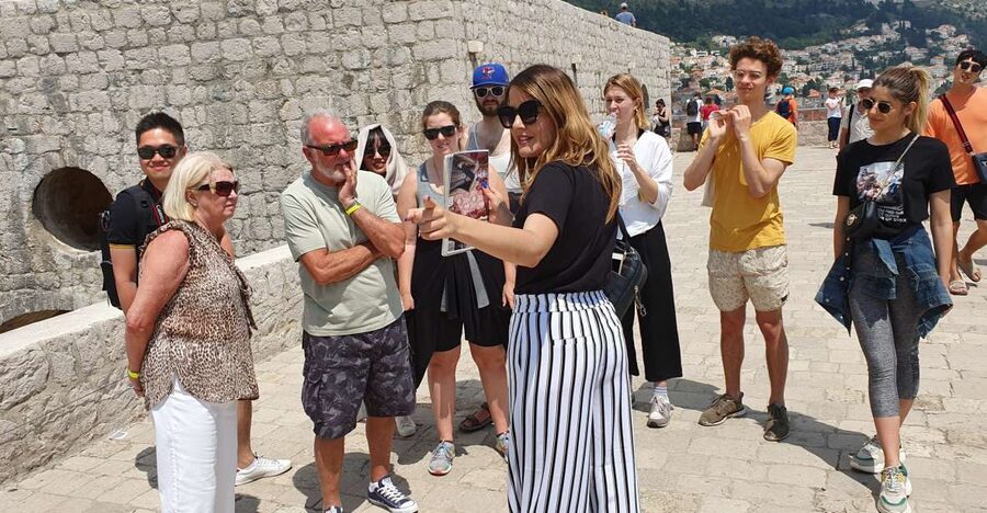Dubrovnik: Best Game of Thrones Insider Tour - Climbing to the Red Keep at Lovrijenac Fort