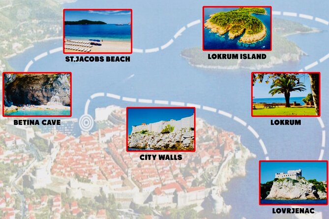 Dubrovnik Boat Tour: Lokrum Island, Betina Cave & St.Jacobs Beach - Two hours to make your own Lokrum plan
