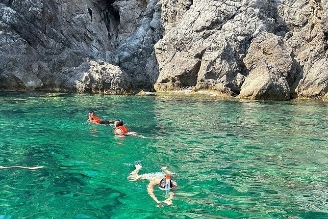 Dubrovnik cave experience swimming tour - A small boat, three very different stops